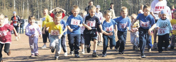 Die Kleinsten, hier bei der Torgelower Greifenmeile, gehören zu den ehrgeizigsten Läufern beim Uecker-Randow-Laufcup. In den vergangenen Jahren sind die Teilnehmerzahlen beim Nachwuchs stetig gestiegen. FOTO: THOMAS KRAUSE Die Kleinsten, hier bei der Torgelower Greifenmeile, gehören zu den ehrgeizigsten Läufern beim Uecker-Randow-Laufcup. In den vergangenen Jahren sind die Teilnehmerzahlen beim Nachwuchs stetig gestiegen. FOTO: THOMAS KRAUSE