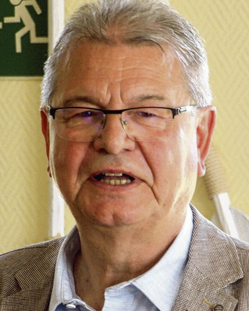 Hans-Dieter Salow ist der Vorsitzende des SV Einheit Ueckermünde. Foto: Dennis Bacher Hans-Dieter Salow ist der Vorsitzende des SV Einheit Ueckermünde. Foto: Dennis Bacher