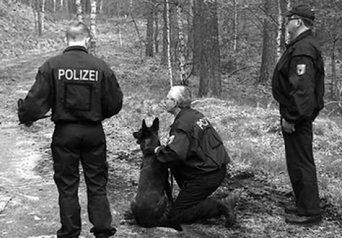 Bundespolizei beim Airsoftteam