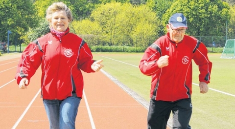 Niemand lief so viele Kilometer für Einheit