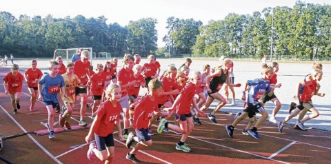 67 Läufer gingen beim Abendlauf in Eggesin an den Start. Foto: zvg