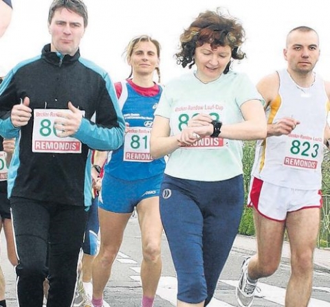 Trotz Dauerregens gute Lauf-Bedingungen