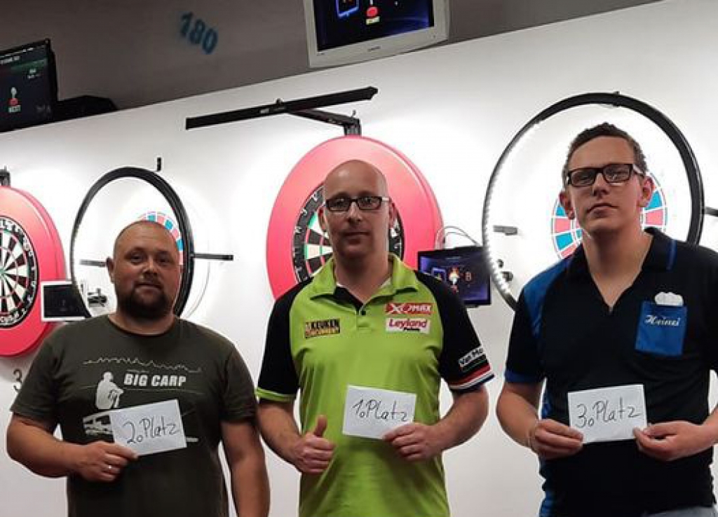 Sieger E-Darts-Turnier 21. August 2021, Foto: ZVG