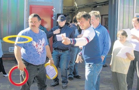 Einheit hilft mit beim Sportfest