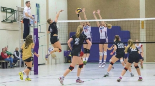 Länderspiele der U 18 am Haff: Das war Volleyball vom „Feinsten“!