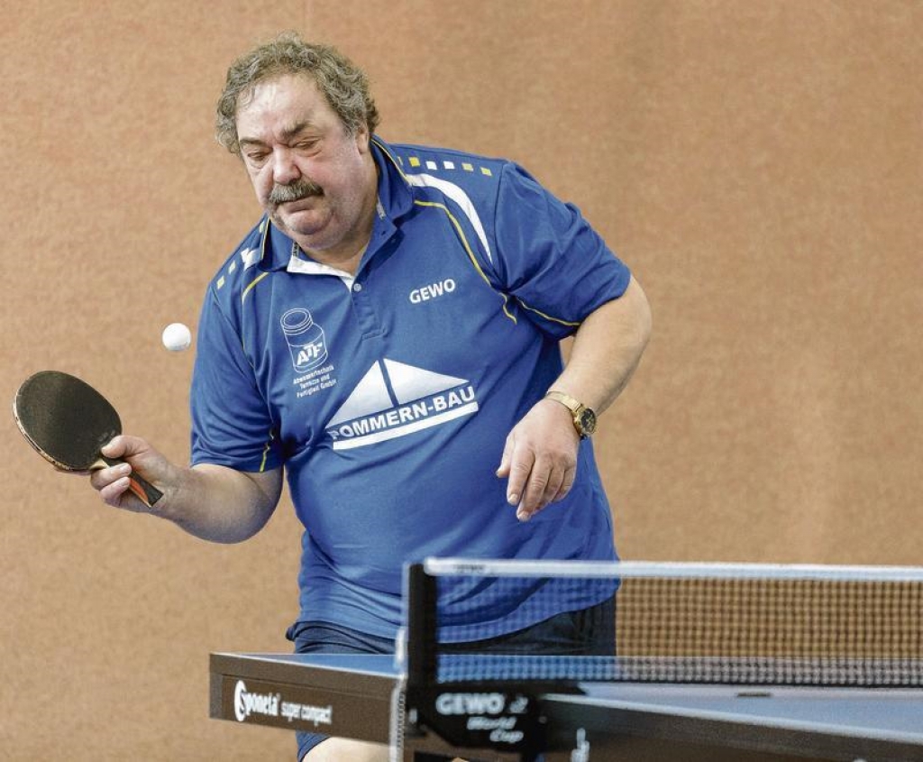 Bernd Dittmann konnte die Niederlage des TSV Blau-Weiß Leopoldshagen gegen den TTSV Neubrandenburg IV nicht verhindern. Foto: Andy Bünning