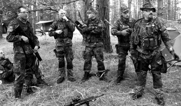 Airsoftteam weit weg von zu Hause