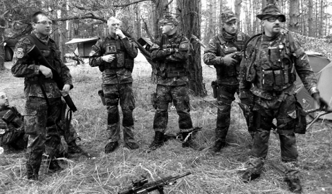 Airsoftteam weit weg von zu Hause