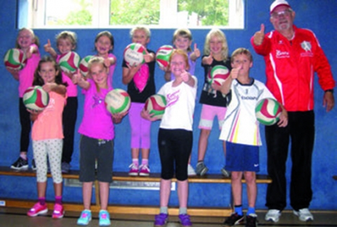 Neu: Bambinis bei Einheit-Volleyballer