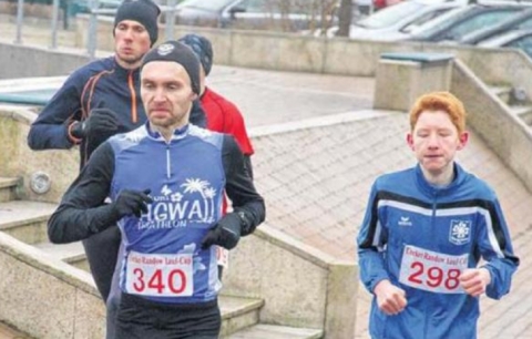 Läufer freuen sich über tolle Serie