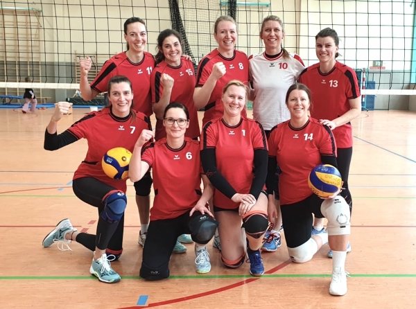 Ü31 Spielerinnen bei der letzten Qualifikationsrunde in Wildau