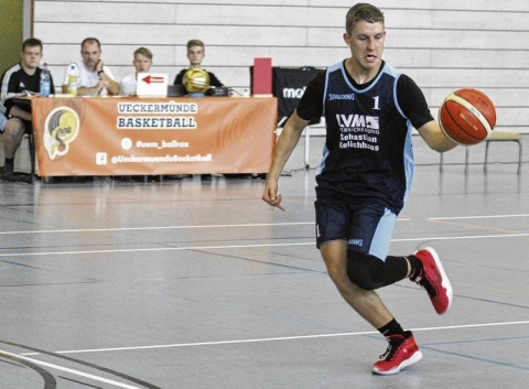 Der SV Einheit Ueckermünde „BallRox“ um Florian Ströhla war auch am dritten Landesliga-Spieltag ohne Chance. Foto: Christian Johner