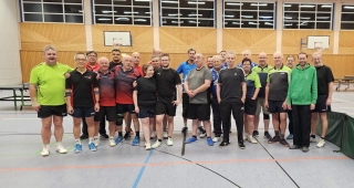 Teilnehmer des Doppelturnier mit anschließender Weihnachtsfeier. Foto: ZVG