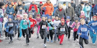 Frostrennen für Cupläufer am Haff zum Ende der Saison